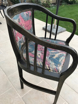 starožitne kreslo- stolička - 5