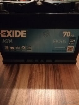 Autobateria EXIDE AGM 70AH - 5