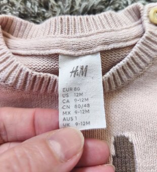 Dievčenský pletený pulóver - 5