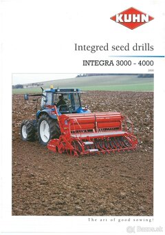 Koupím secí stroj Kuhn Integra 3000 - 5