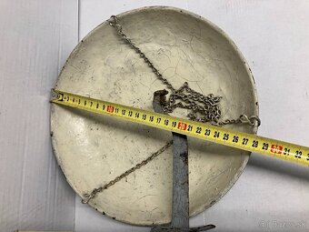 Závesná misková váha starožitná - 5