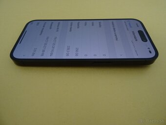 iPhone 14 PRO 256GB BLACK - ZÁRUKA 1 ROK - 100% BATERIA - 5