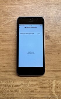 Predám Apple iPhone Space grey SE 2016 - 5