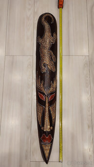 Masky - Drevená dekorácia - 5