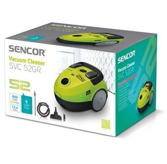 Vreckový vysávač SENCOR SVC 52GR-EUE3 - 5