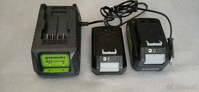 Akú kosačka Greenworks - 5