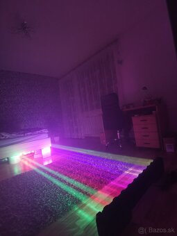 Rotačný led BAR beam RGBW 250W - 5