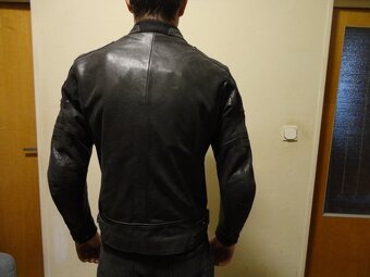 MOTO Bunda Seca - kožená, pánska - 5