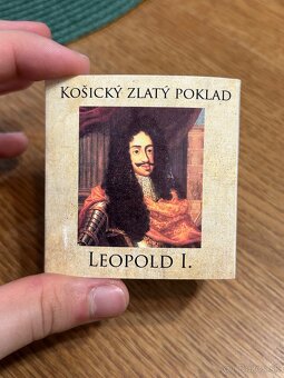 Investičné zlato Au 999 dukát Leopold I košický zlatý poklad - 5