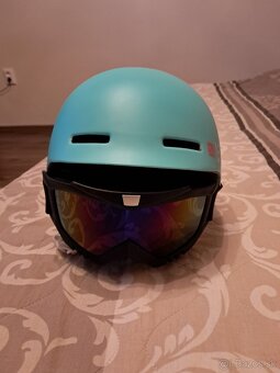 LYŽE HEAD SHAPE +PRILBA S OKULIARMI - 5