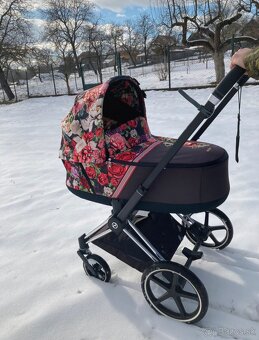 Vanička cybex priam spring blossom dark - 5