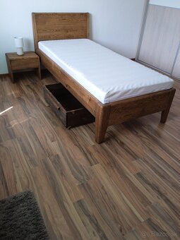 Dubové jednolôžko Hugo, cena od 404€ - 5