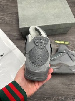 Jordan 4 Se Paris Olymipics set cement tenisky - 5