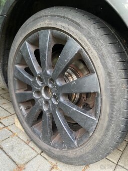 Predám ALU disky 5x120 R17 letné pneumatiky Hankook - 5