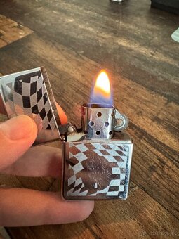 Zippo zapalovač - šachovnica - 5