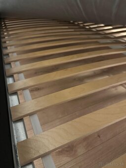 Ikea manželská posteľ, smaragdovo zelená - 5