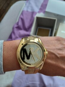 Zlate hodinky Michael Kors - 5