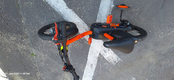Detský bicykel Btwin robot s pomocnými kolieskami - 5
