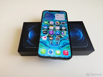 APPLE IPHONE 12 PRO 128GB PACIFIC BLUE,BATERKA 100% - 5