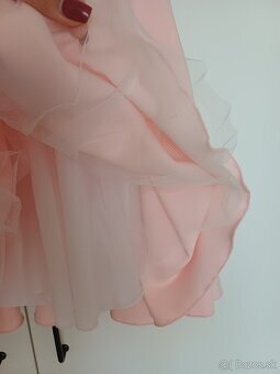 Marhuľové spoločenské šaty - 5