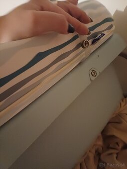 Prebaľovací pult 2v1, s Lehátkom a Nepremokavou podložkou - 5