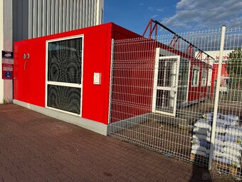 Priestranná modulárna predajňa / kancelária z kontajnerov - 5