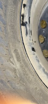 Zimné pneumatiky nokian 175/70R14 na diskoch - 5