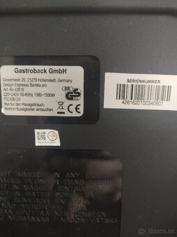 Gastroback Design Espresso Barista Pro - 5