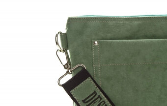 Dámská kabelka Klára – z Kraft Texu (prateľného papiera) - 5