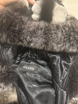 Luxusný kožený kabát z činčily - 5