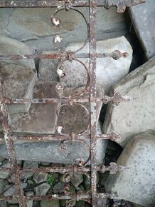 Staré zábradlie mreža - 5