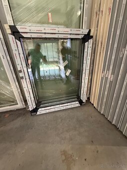 Plastové okná, antracit/biela,nové - 5