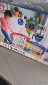 Futbalová bránka 3 v 1 little tikes - 5