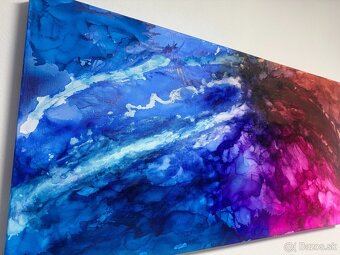 Predám originálny obraz Ragnarök: Oheň a Chaos 100 x 50 cm - 5