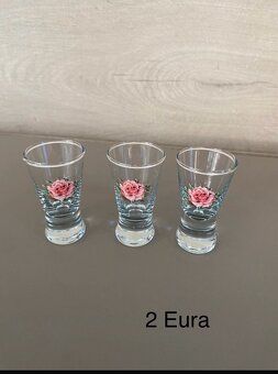 Predám retro poháre, šálky misy, taniere - 5