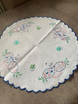 Veľkonočný okrúhly obrus - 5