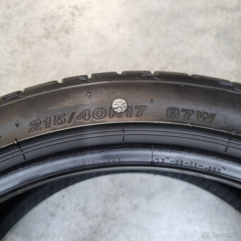 Letné pneumatiky 215/40 R17 BRIDGESTONE - 5