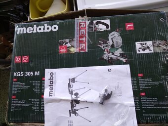 Pokosova píla Metabo + stojan /350 € - 5