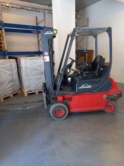 Vysokozdvizny vozik Linde E20 - 5
