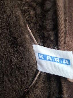 Pánsky zimný kabát z pravej ovčej kože a vlny KARA - 5