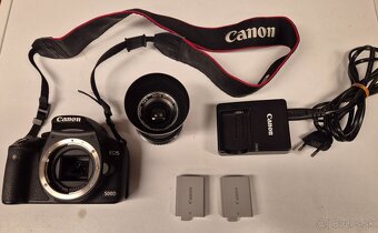 Nabíjačka a baterie Canon - 5