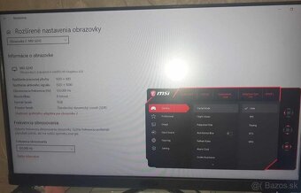 predám 24' IPS monitor 1080p, 144Hz, 1ms, G-Sync/Free-Sync - 5