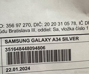 Samsung A34Silver - 5