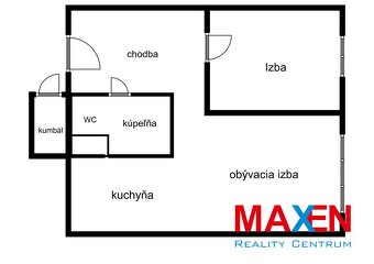 Predaj: 2 izbový byt, JAKOBYHO, 42 m2, KOŠICE - STARÉ MESTO - 5