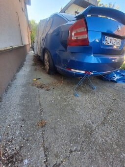 Rozpredám havarovanú Škoda Octavia 2 RS 2.0tfsi - 5