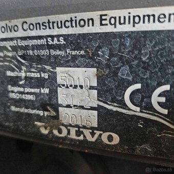 Minibager  VOLVO ECR 50 D - 5