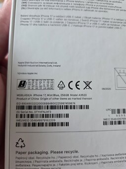 iPhone 17, 256GB - 5