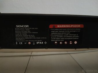 SENCOR SCOOTER ONE 2020 - 5