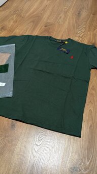 Pollo Ralph Lauren Tmavozelené Tričko - 5