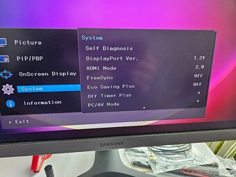 Samsung 4K monitor 2x HDMI + Displej port BIP/PIP 200e - 5